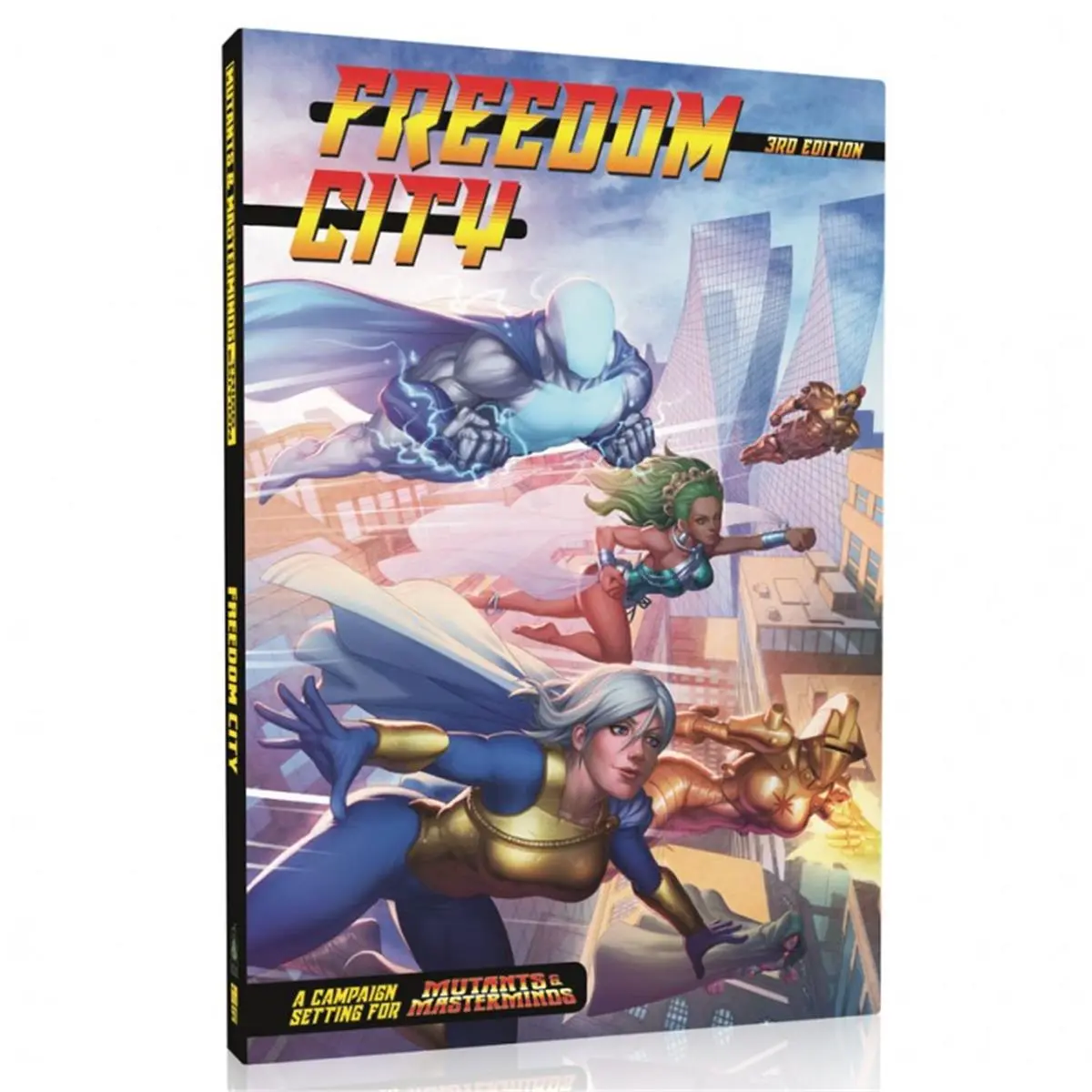 212 MAIN Cat Toy, Green Ronin Publishing Mutants & Masterminds Freedom City RPG Setting Hardcover Campaign Book (320 Pages) for Pet Supplies Dog & Cat Accessories Games