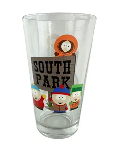 South Park Kyle Kenny Stan and Eric 16oz Pint Drinking Glass Tumbler