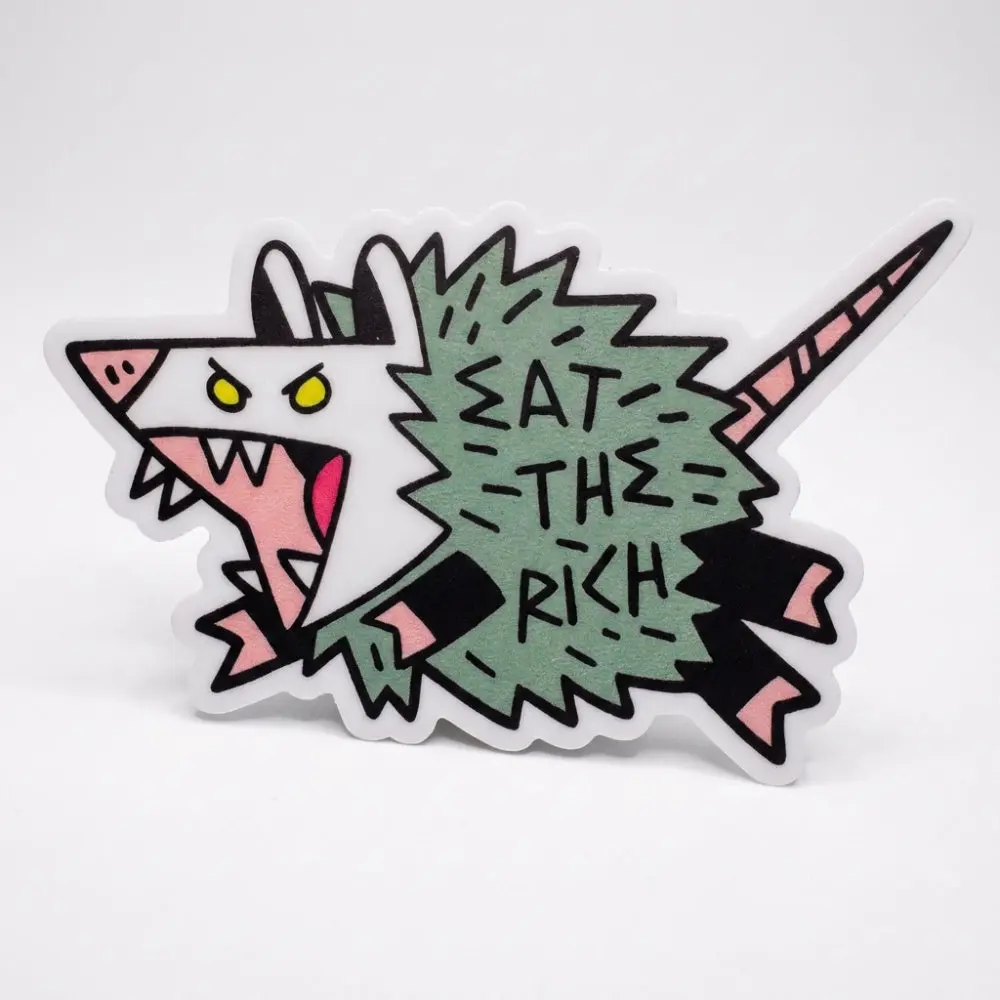 Eat The Rich Sticker