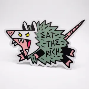 Eat The Rich Sticker
