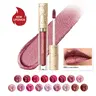 Focallure Glam Metallic Liquid Lipstick #RD01 Love Galore Metal Lipgloss Lightweight Smooth Cosmetic Long-lasting Waterproof