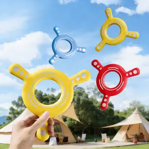Soft Foam Tri-Blade Circular Boomerang Disc Flies Back Automatically - Trending - Unbreakable Safe Kids Outdoor Toy