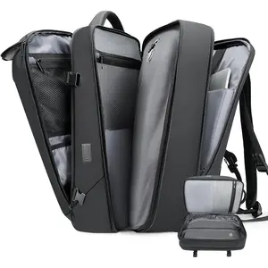 Vacuum Backpack,Compression Backpack for Travel,50L Airback Backpack with Vacuum Seal,Business Back Pack,Usb Charging Port Bags Water Resistant Travel Backpack for Women & Men TANGCORLE