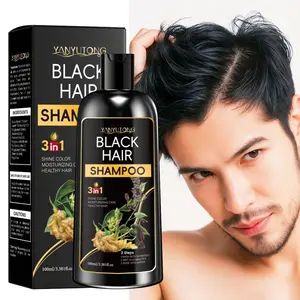 100ml men's plant-based hair dye shampoo, with a mild plant-based formula that does not harm hair. It is easy to operate without the need for blending, effortlessly covering white hair and enhancing men's image and temperament