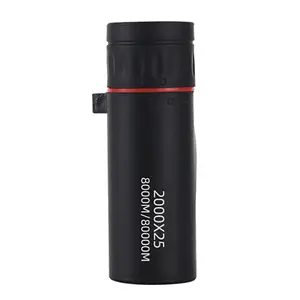 High Power 8X Compact Monocular Telescope - Portable Single Tube for Camping, Bird Watching, Stargazing & Outdoor Activities