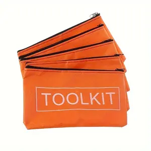 1pc/5pcs Tool Storage Bag, Tool Bag, Waterproof Oxford Cloth Tool Bag, Hardware Tool Bag