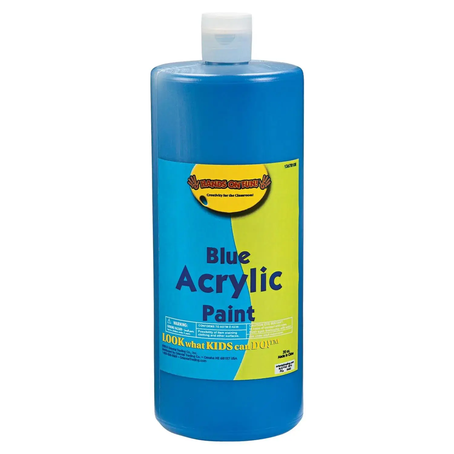 Fun Express 32-oz. Washable Blue Acrylic Paint