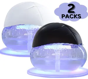 Water-Based Purifier Air Washer, Air Revitalizer & Freshener, Air Fresher with 7 LED Color Changing Light for Rooms (Blue)