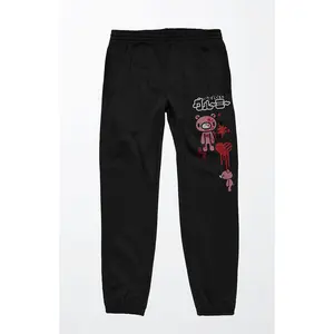 PacSun Men's Gloomy Bear Dripping Heart Sweatpants PacSun Men's Gloomy Bear Dripping Heart Sweatpants
