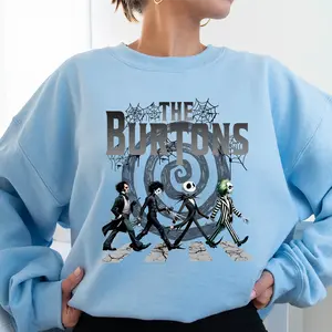 The Burtons Beetlejuice Halloween shirt,H0rror Friends Moive Character Sweater,Gift for Halloween Sweatshirt Hoodie
