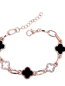 Fashion Four-Leaf Clover Bracelet, New European Style Women's Jewelry, Live Stream Supplier, Cross-Border Shipping Available, Fashion Bracelets