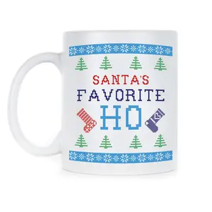 Santas Favorite Ho Santa's Favorite Ho Tacky Christmas Funny Santa Ho Santas Favorite Santa's Favorite Mug Santa Ho Mug Santa's Ho Mug, Meme Gift, Funny Mug, Gift For Friend