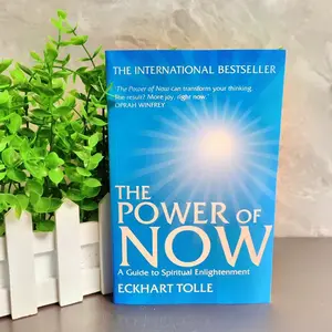 The Power of Now by Eckhart Tolle, English Edition, Inspirational Self-Help Book, Mindfulness & Personal Growth, Paperback