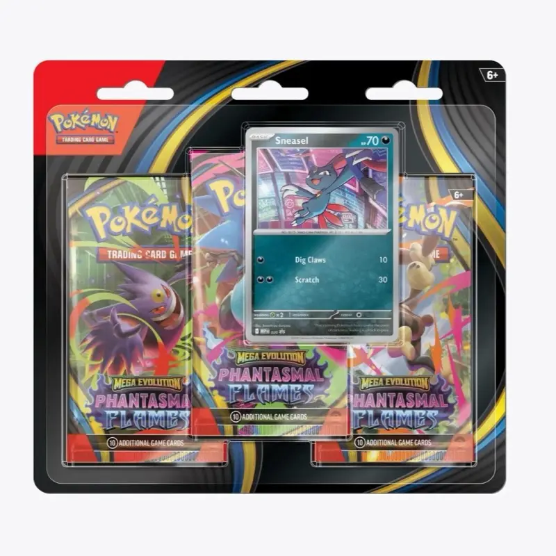 Phantasmal Flames 3 pack Blister Sneasel