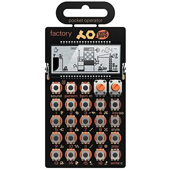 Teenage Engineering PO-16 Factory Lead Synthesizer & Sequencer