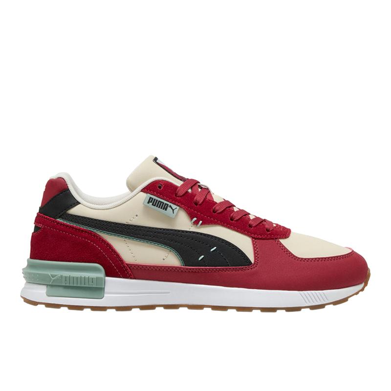 PUMA Mens Graviton Greenside Lace Up Sneakers Shoes Casual - Red