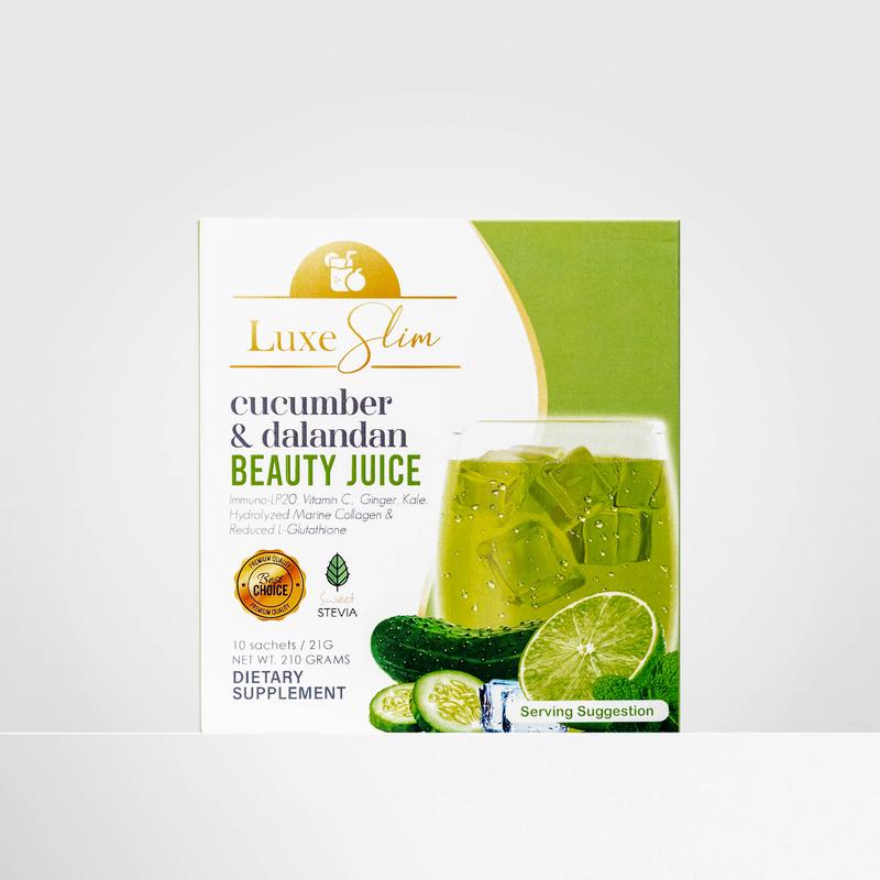 Luxe Slim - Cucumber Dalandan Beauty Juice (Box)