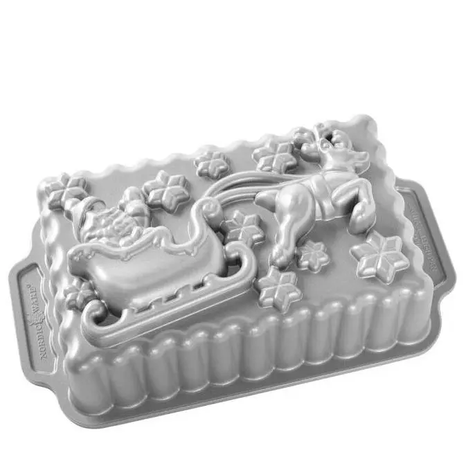 Nordic Ware Santa's Sleigh Loaf Pan