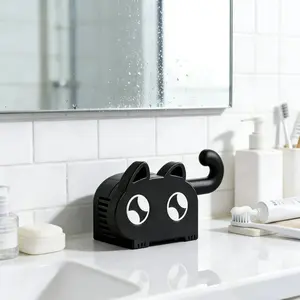 Toothpaste Squeezer Tool, 3D Printed Creative Cat Lazy Manual Toothpaste Dispenser, Universal for Face Wash Hand Cream