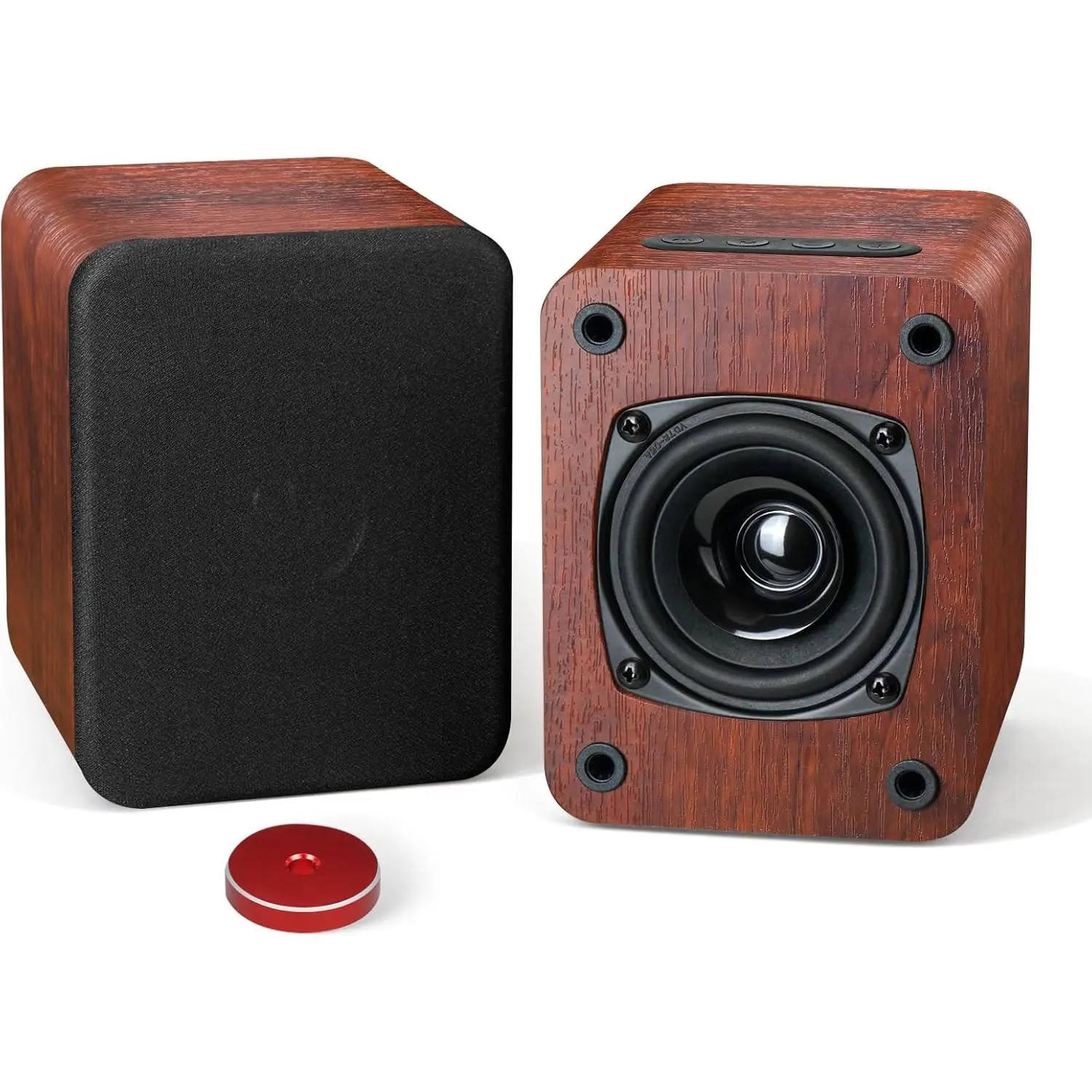 Saiyin Compact Durable Bluetooth Turntable Speaker - HiFi Audio for Enthusiasts, Vinyl Record Players Functionality, 33/45 RPM Compatibility, 45 RPM Adapter, Auxiliary Input, RCA Digital Connection, Wireless Streaming, Low Latency, Long-Lasting Build Qual