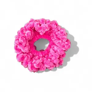 Fun y2k Loopy Scrunchie – Handmade Textured Hair Tie in Small, Medium, and Large – Playful, Trendy, Colorful and Eye-Catching Hair Accessory  Scrunchies