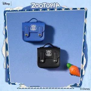 Disney Zootopia Judy Hopps Mini Earphone Case - Adorable & Functional Officer-Inspired Accessory for Fans,Style with This Cute Collectible,Perfect Gift for Judy Fans 3.14"x2.75"(1pc)