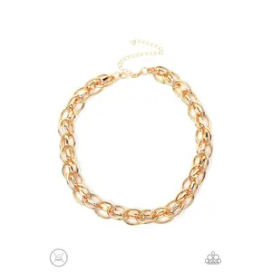 Tough Crowd - Gold Choker