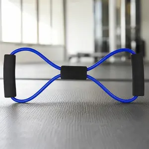 Elastic Exercise Band for Men & Women, Adjustable Resistance, Anti-Snap Design for Strength Training, Muscle Building, Full Body Workout. Portable Gym Equipment for Home Fitness, Yoga, Pilates, Stretching, Recovery & Arm Back Shoulder Exercise.