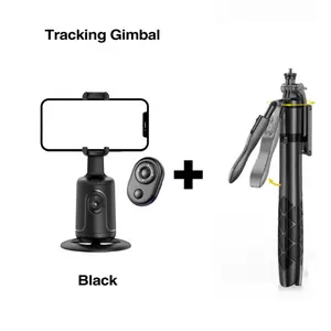 Auto Face Tracking Cellphone Gimbal - Mobile Smartphone Tech Accessory with Remote, L16 Selfie Stick, and Tripod, Tech Accessories