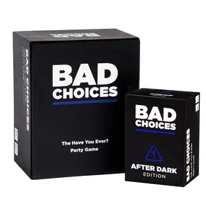 BAD CHOICES Party Game + After Dark Set – Hilarious Adult Card Game for Friends & Game Night | Funny Conversation & Icebreaker Board Game for Parties, Pregames, Social Gatherings & Fun Gift Ideas