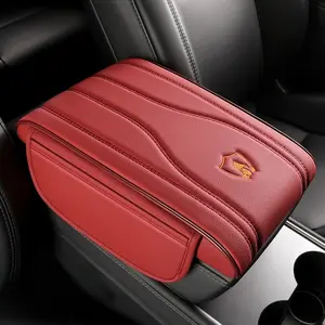 Car armrest box mat universal storage car tissue box central heightening mat
