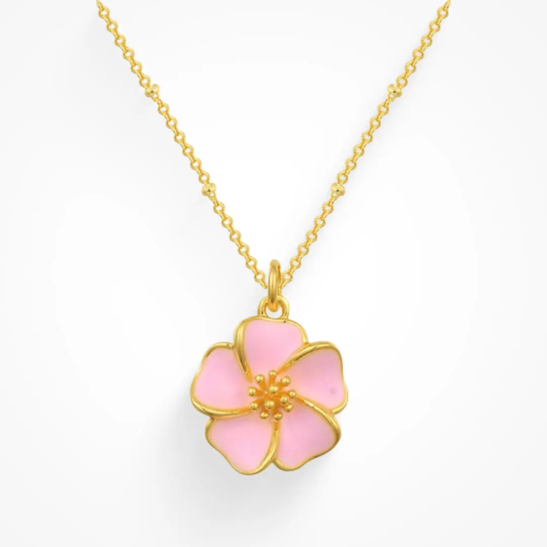 18K Gold Waterproof, Honolulu Necklace