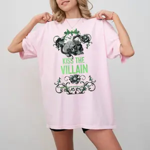 Kiss The Villain Sweatshirt, Heathens Legacy Of Gods Shirt, Rina Kent Bookish T Shirt, Dark Romance, Reader Spicy Hoodie, Unisex Sweater Pullover Tee