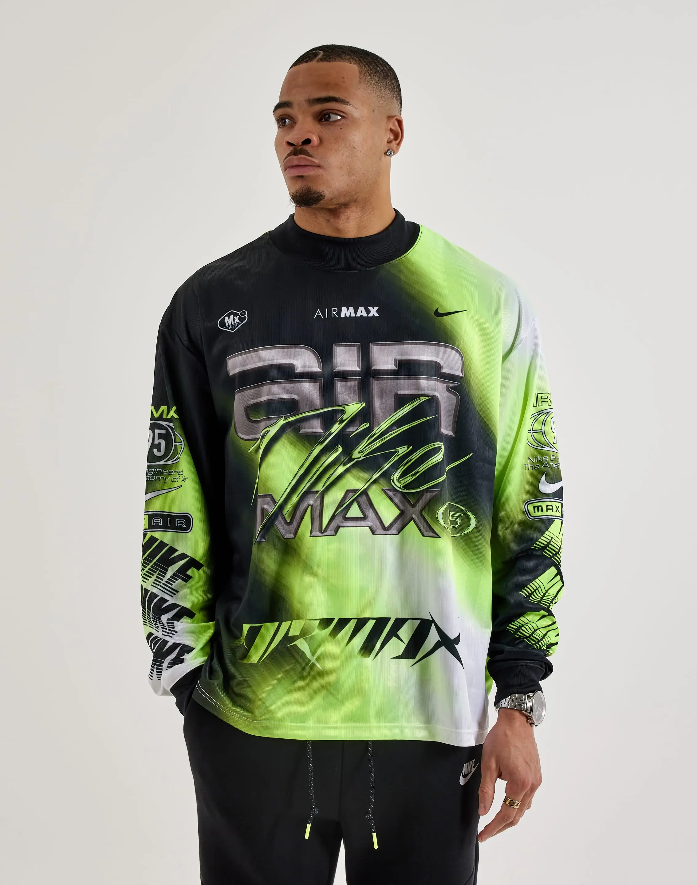 Mens Nike Air Max 95 Long-Sleeve Jersey
