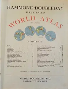 USED-HAMMOND-DOUBLEDAY Illustrated World Atlas and Gazetteer by atlas (Hardcover)
