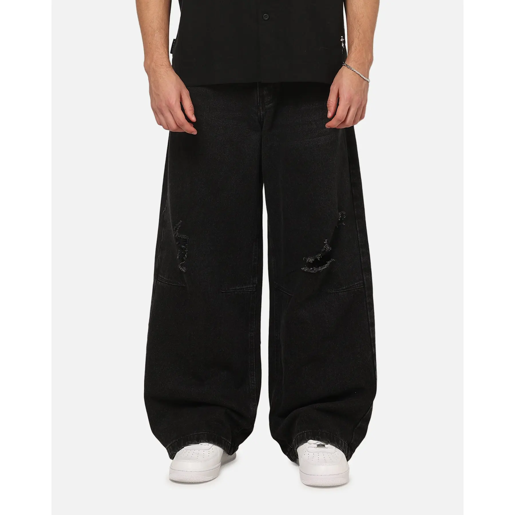 Saint Morta Amplus Divinity Jeans Worn Black