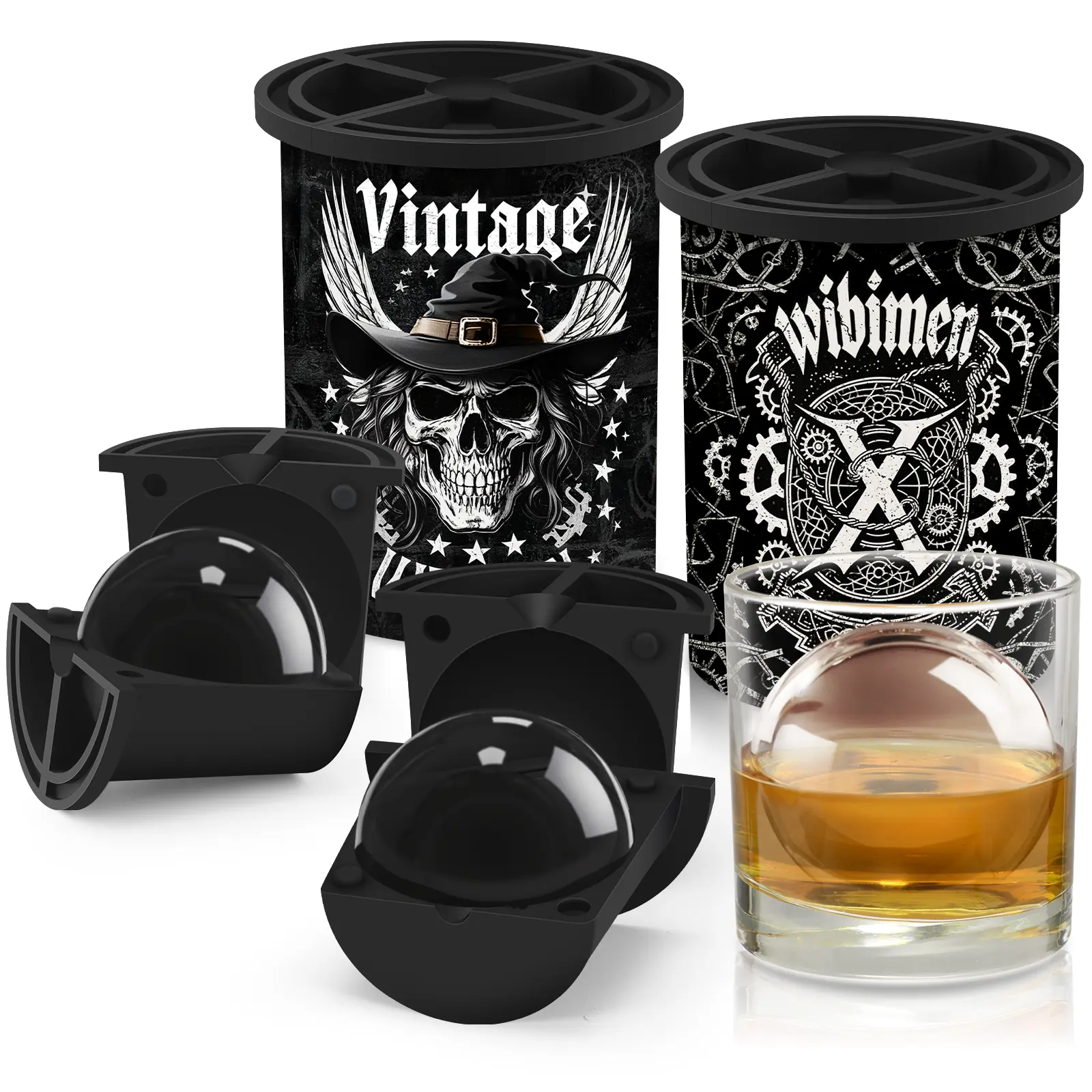 Home Bar Essential Crystal Clear Ice Ball Mold (2 or 4 Pack) Home Bar Essential Crystal Clear Ice Ball Mold (2 or 4 Pack)