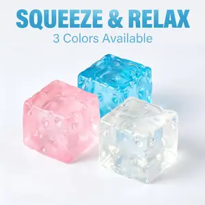 New transparent TPR cheese squeeze toy, soft, sticky, and realistic, squeeze to relieve stress, highly playable sensory release gift, suitable for children and adults, wholesale leisure products (toys and hobbies, classic and novel stress relief items).