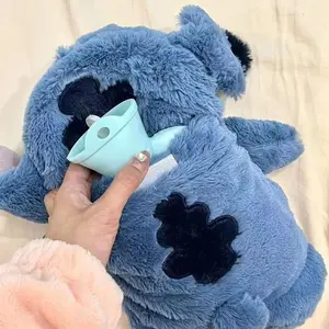 Blue Plush Toy - Soft Plushie with Hot Water Filling for Cozy Warmth & Hugs