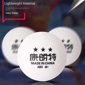 100-Pack Abs Ping Pong Balls, 40mm Washable Outdoor Craft Balls, Table Tennis Bats, Ideal for Sports & Recreation