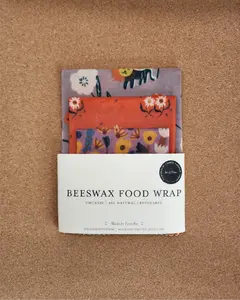 Made by Everithe - Handmade Beeswax Wraps - Reusable Alternative to Plastic Wraps and Bags