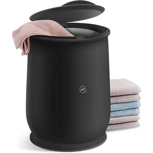 Hot Towel Warmers for Bathroom, Gifts for Dad,Him,Her, Large Towel Warmer, Heat Towels in 10 Minutes, Blanket Warmers for Home, Auto Shut Off, Bathrobes,  Blanket(Black)