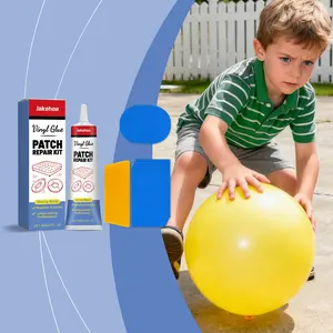 Inflatable Mattress Repair Kit (120ML), Camping Sleep Pad, Inflatable Bed Seam Repair, Adhesive Patch, Convenient Set