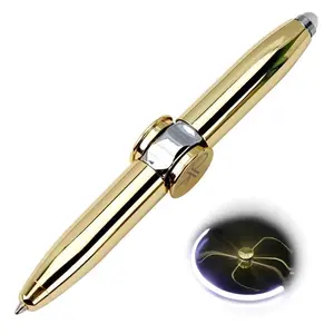 LED Fidget Spinner Pen, Perfect Stress-Buster for ADHD and Innovative Writing Tool