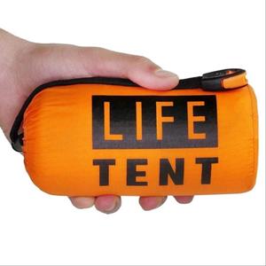 portable tent, waterproof rainproof folding tent with whistle & paracord, travel essentials camping gear for outdoor summer camping hiking, survival blanket for solocamping, bikepacking, glamping, camping gadgets 2024, funny gift, camping tents