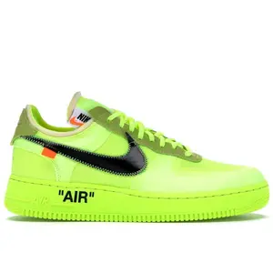 Nike Men's Air Force 1 Low Off-White Volt, from StockX