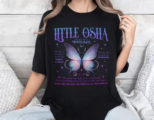 Little Osha Butterfly Graphic Tee, Quicksilver Callie Hart Shirt, Saeris Fane Kingfisher Inspired Shirt, Quicksilver Fan Shirt