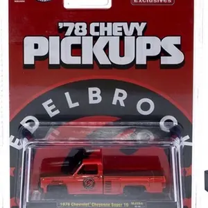 M2 1978 Chevrolet Cheyenne Super 10 Pickup Edelbrock 1/64 Diecast 31500-MJS94 Model Car