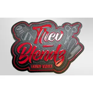 Custom Embossed Die-Cut Stickers