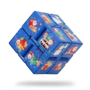 Christmas Themed Infinity Cube